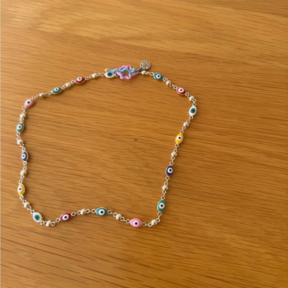 Susan Alexandra Evil Eye necklace